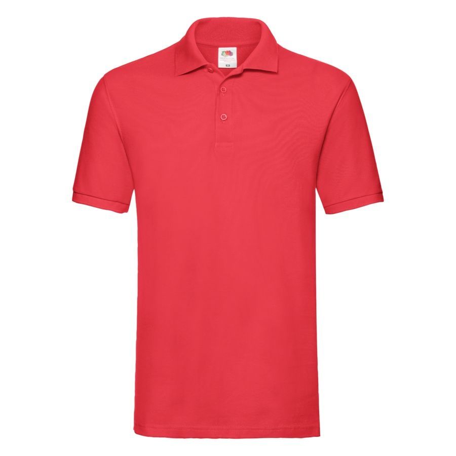 Поло мужское PREMIUM POLO 180 красный 2XL - фото 1