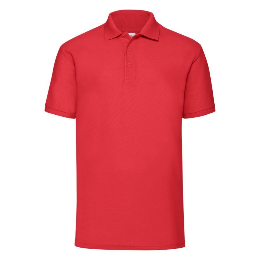 Рубашка поло мужская 65/35 POLO 180 красный 3XL - фото 1