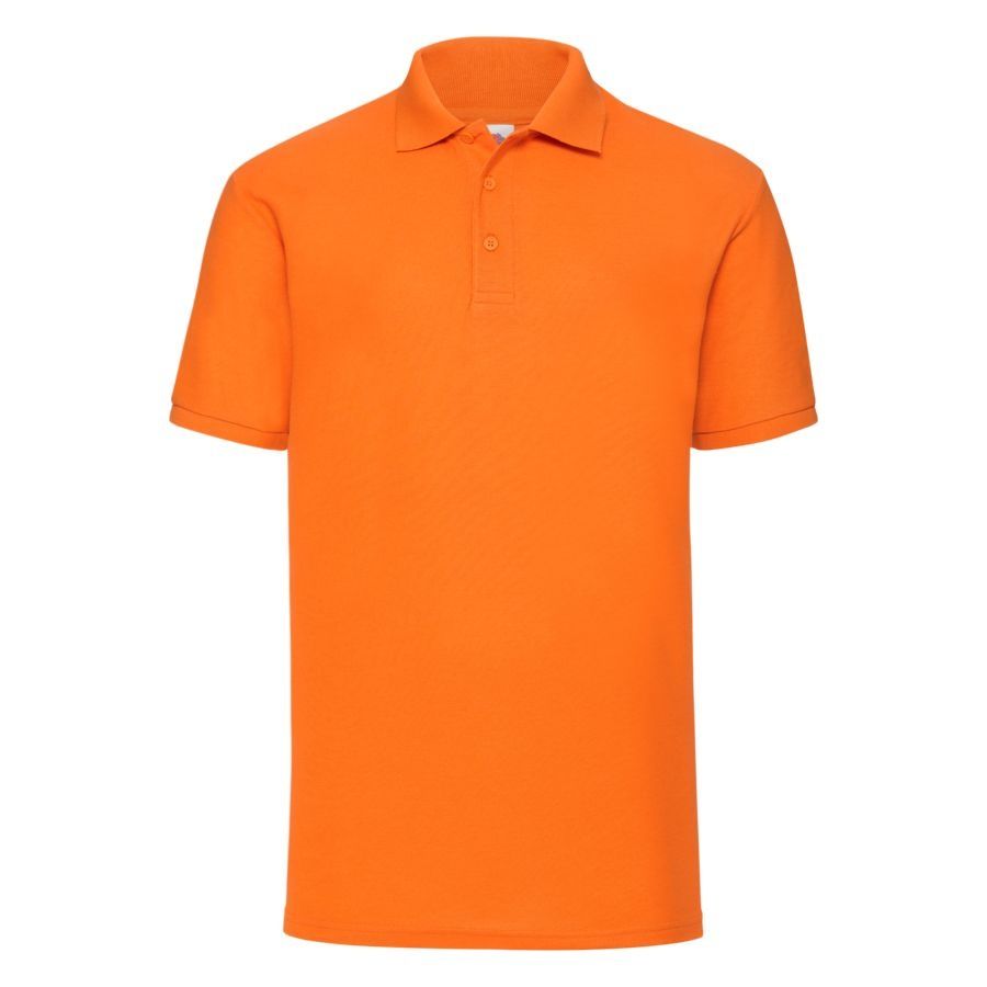 Рубашка поло мужская 65/35 POLO 180 оранжевый 2XL - фото 1