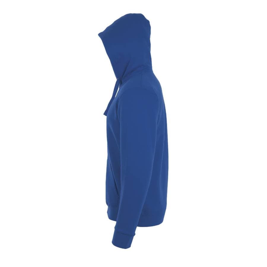 Толстовка худи унисекс на молнии STONE 260 ярко-синий 2XL - фото 5