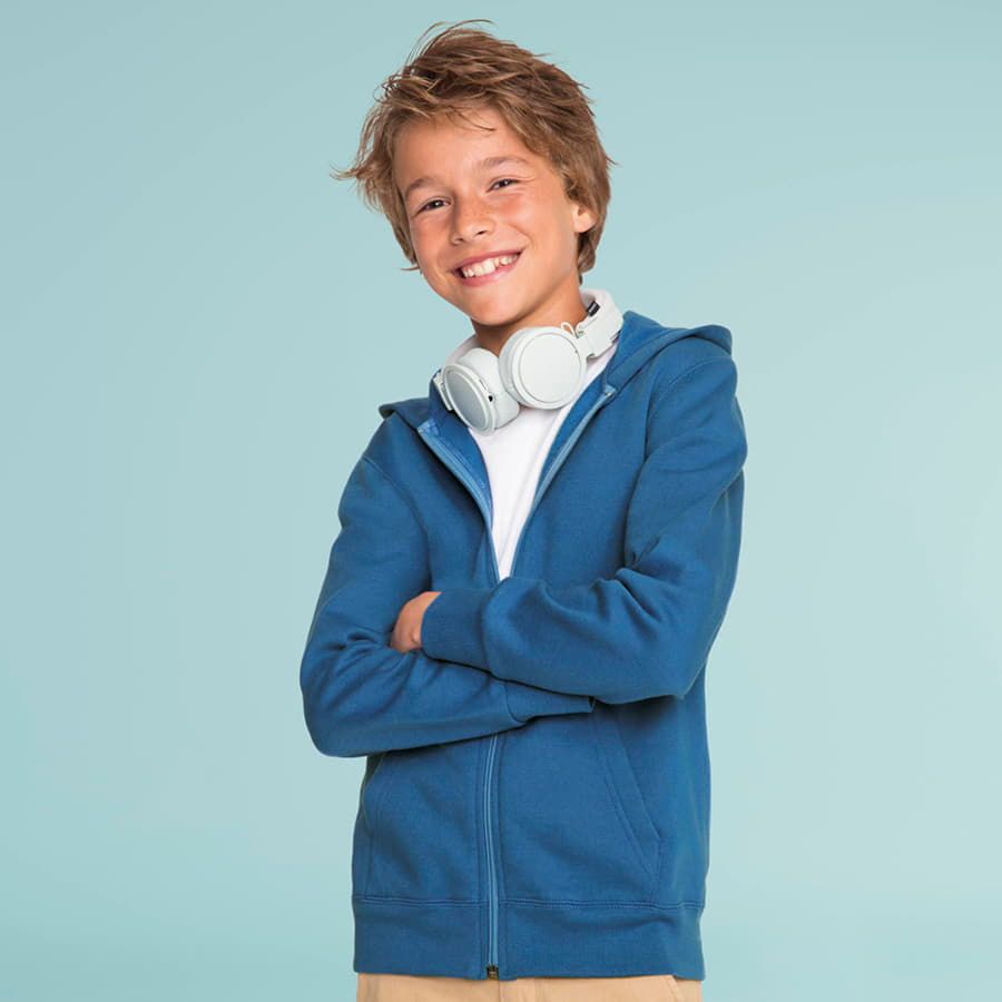 Толстовка детская STONE KIDS 260 синий 10A - фото 2
