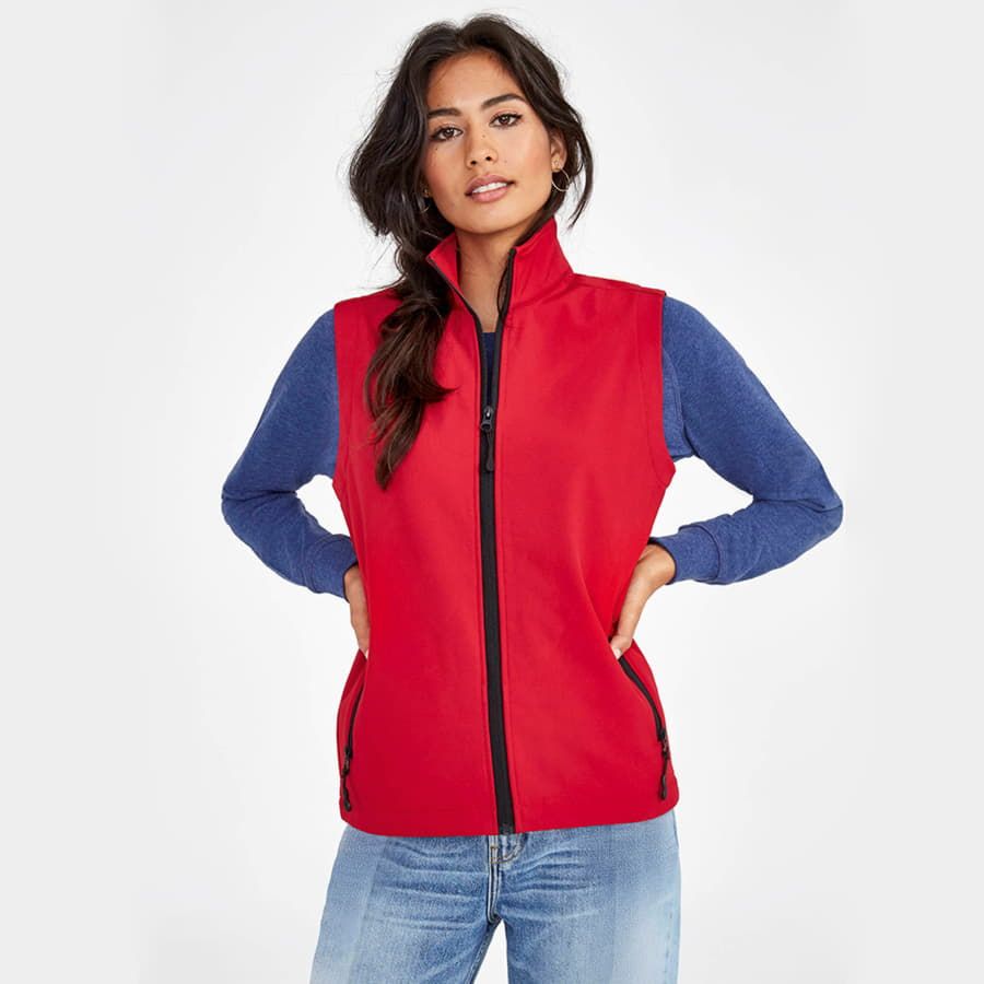 Жилет женский софтшелл RACE BW WOMEN 280 черный 2XL - фото 6