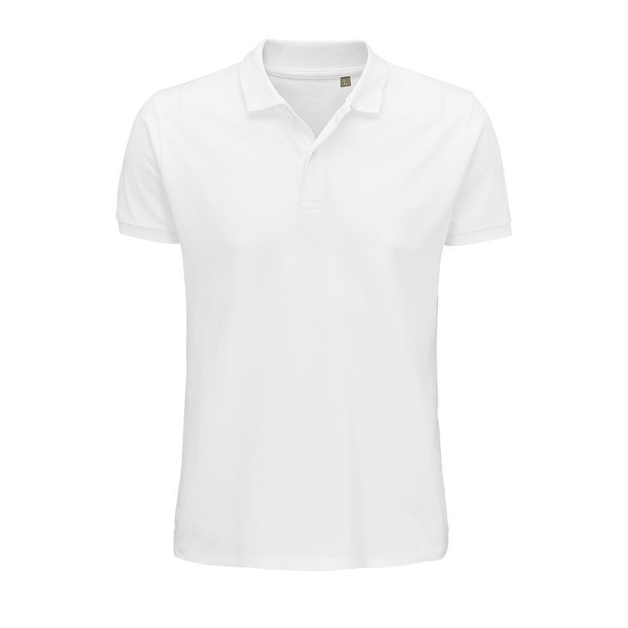 Рубашка поло мужская PLANET MEN 170 из органического хлопка черный 4XL - фото 14