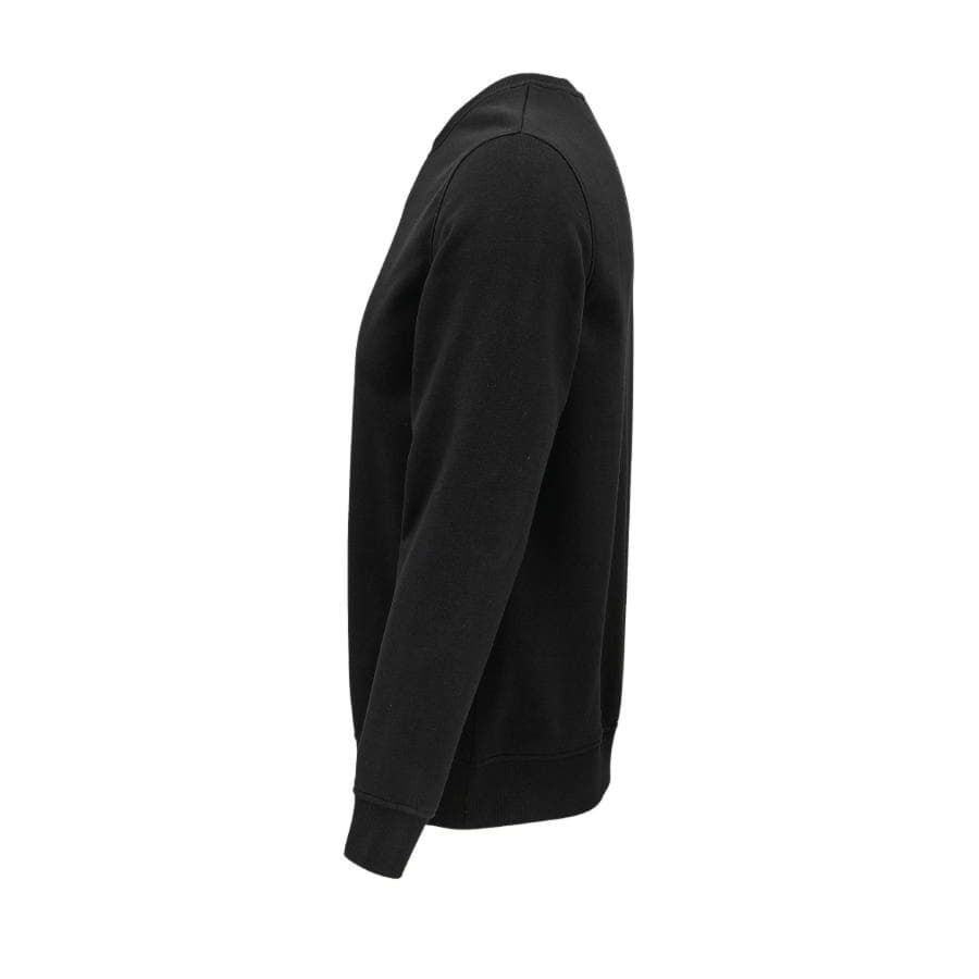 Толстовка свитшот унисекс COMET 280 из органического хлопка, черный, L - фото 4