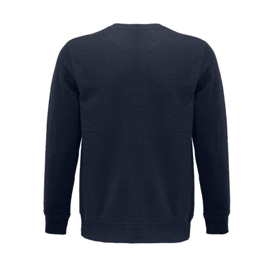 Толстовка свитшот унисекс COMET 280 из органического хлопка, черный, L - фото 10