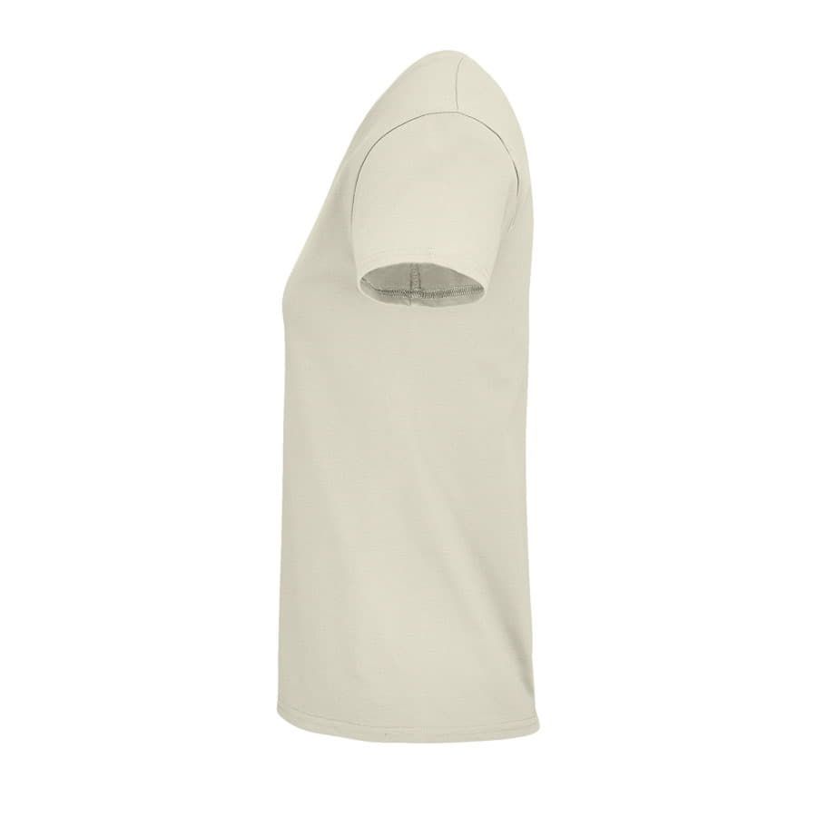 Футболка женская CRUSADER WOMEN 150 из органического хлопка бежевый 3XL - фото 2