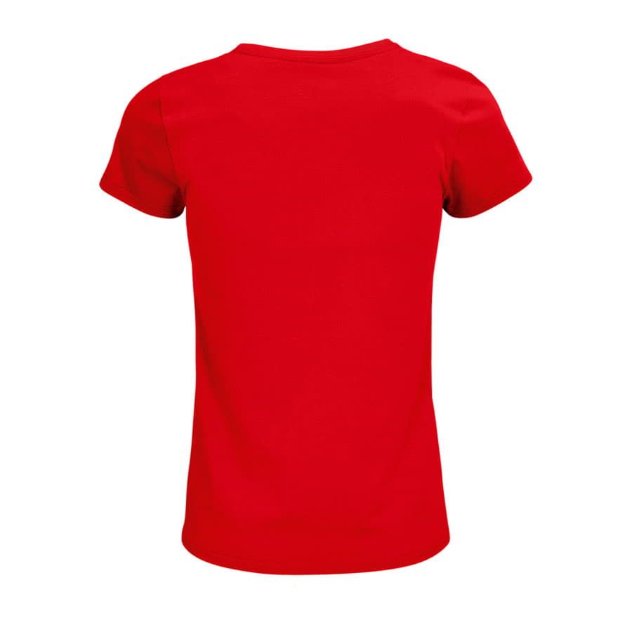 Футболка женская CRUSADER WOMEN 150 из органического хлопка красный XXL - фото 3