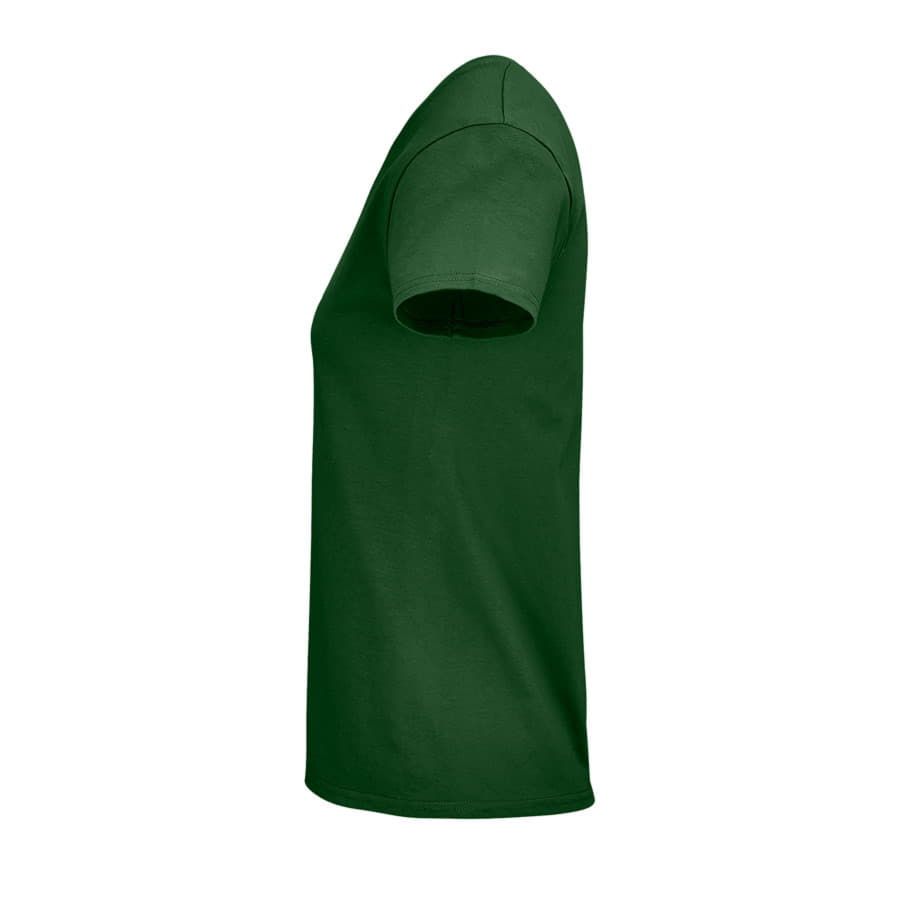 Футболка женская CRUSADER WOMEN 150 из органического хлопка темно-зелёный M - фото 2