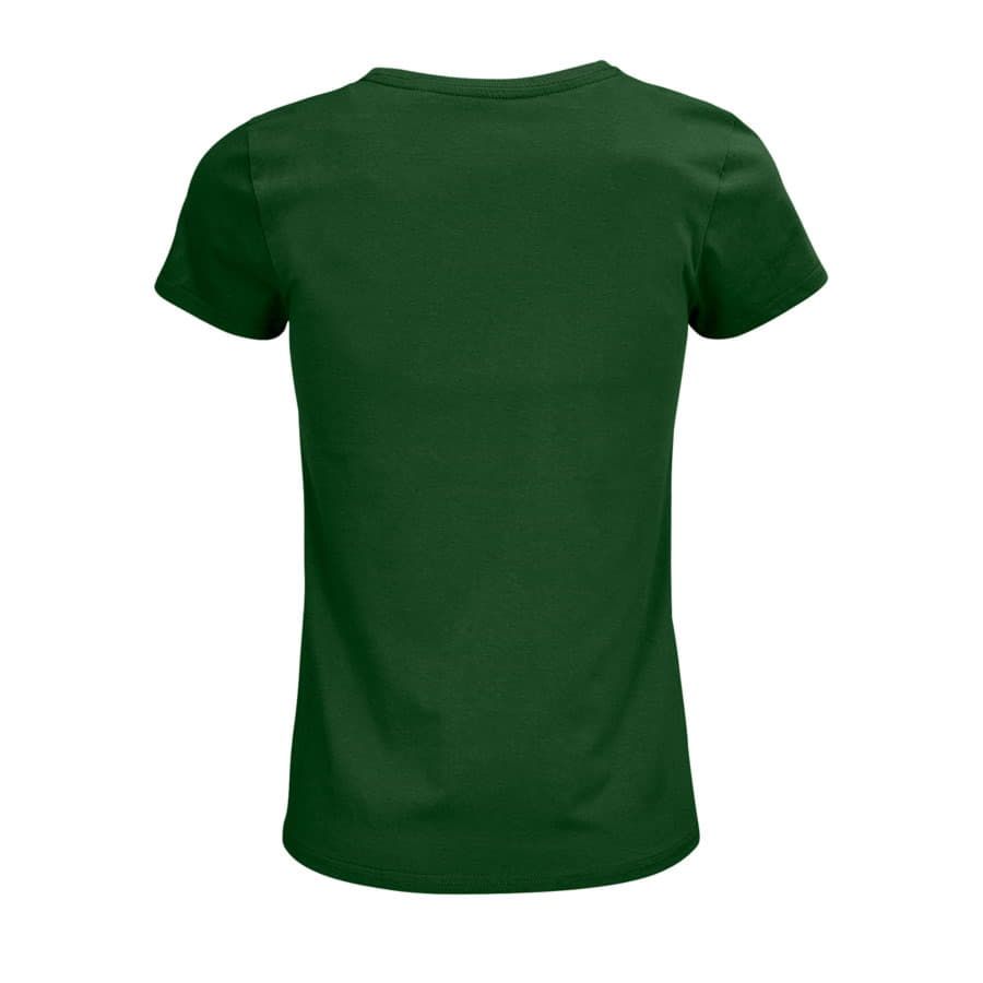Футболка женская CRUSADER WOMEN 150 из органического хлопка темно-зелёный 3XL - фото 3