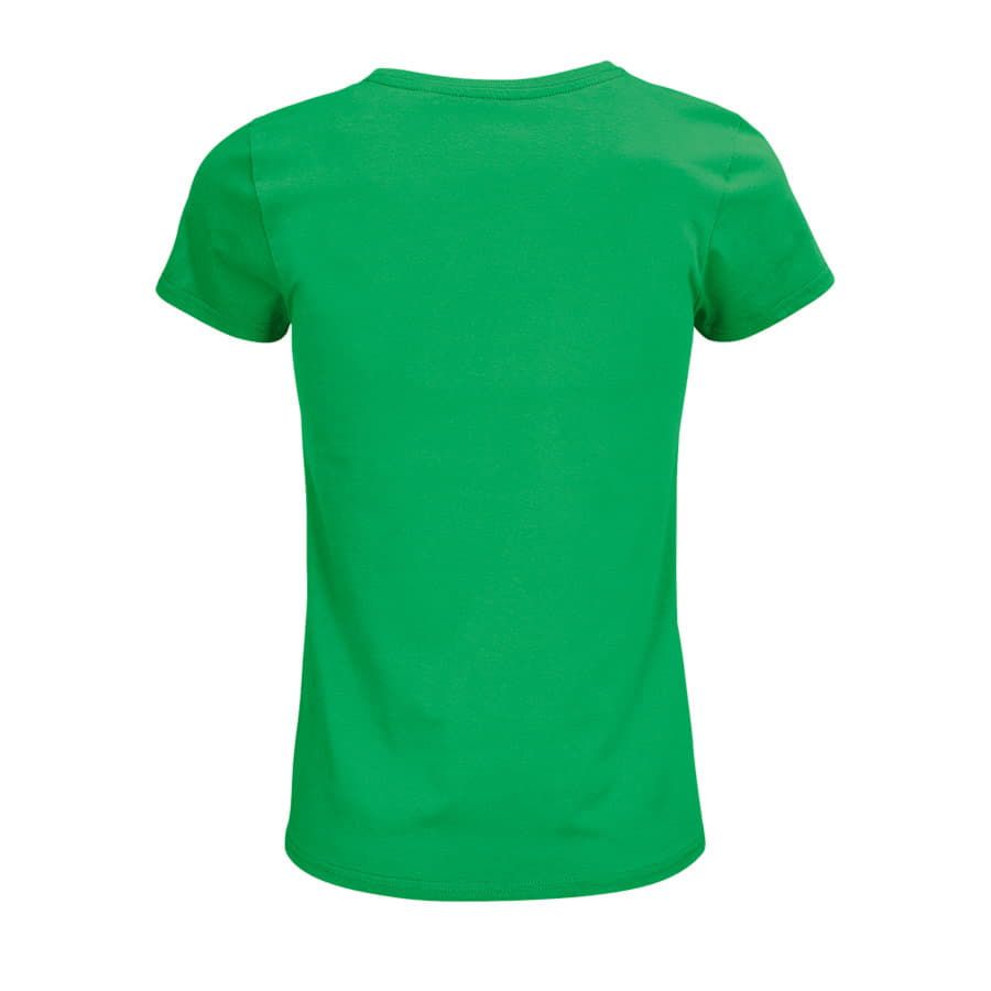 Футболка женская CRUSADER WOMEN 150 из органического хлопка темно-зелёный 2XL - фото 8