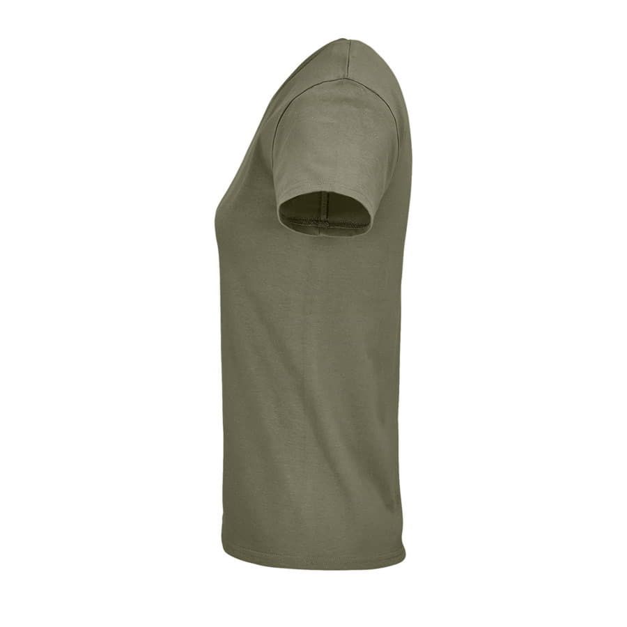 Футболка женская CRUSADER WOMEN 150 из органического хлопка хаки 3XL - фото 2