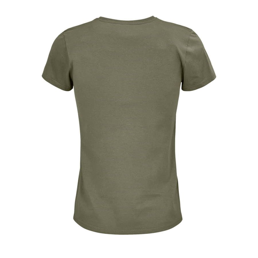 Футболка женская CRUSADER WOMEN 150 из органического хлопка хаки M - фото 3