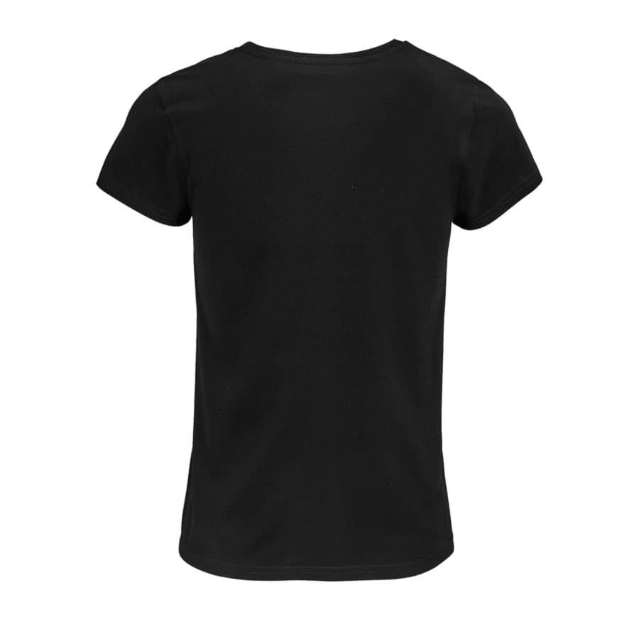 Футболка женская CRUSADER WOMEN 150 из органического хлопка черный 2XL - фото 3