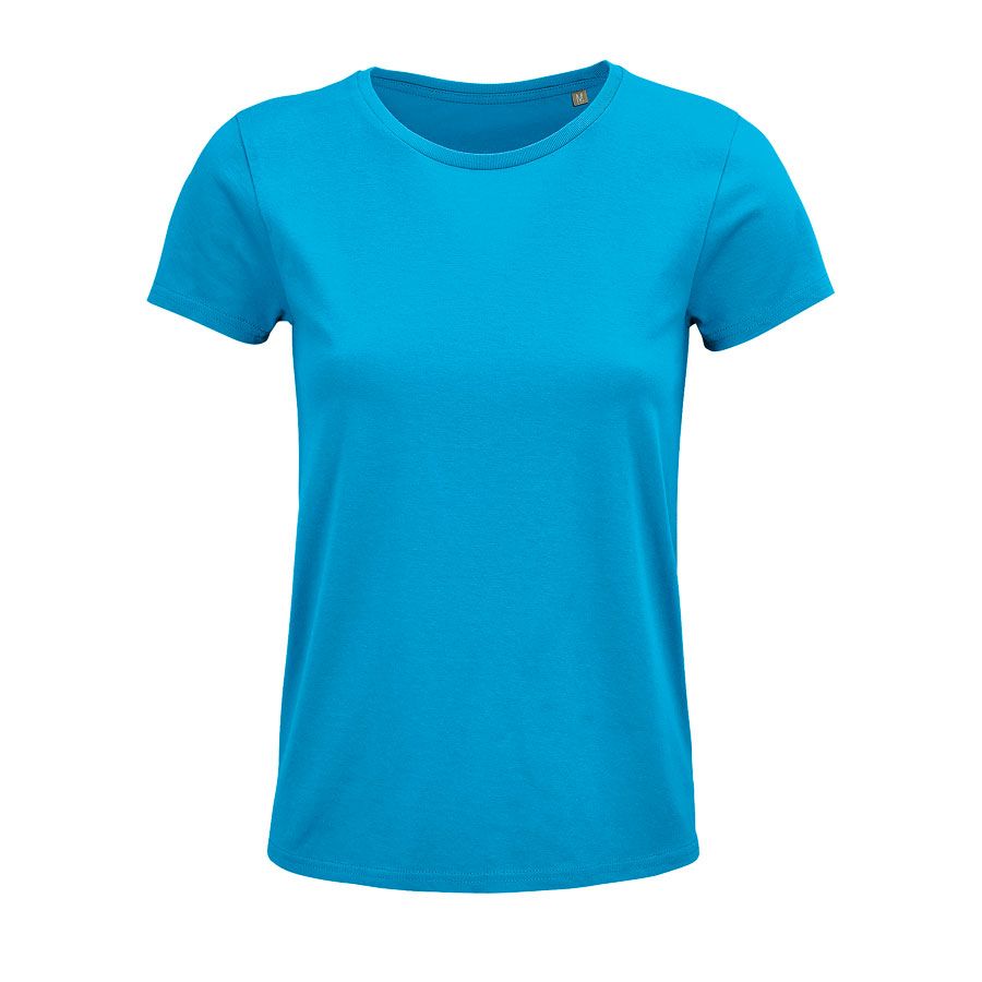 Футболка женская CRUSADER WOMEN 150 из органического хлопка бирюзовый 2XL - фото 1
