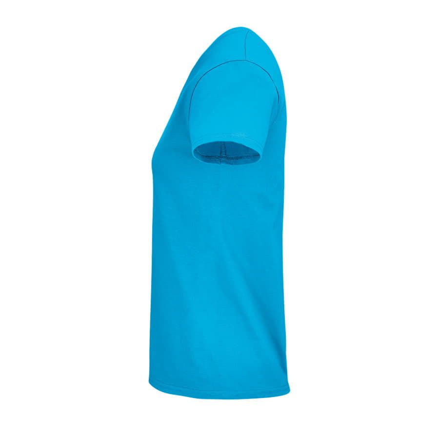 Футболка женская CRUSADER WOMEN 150 из органического хлопка бирюзовый L - фото 2