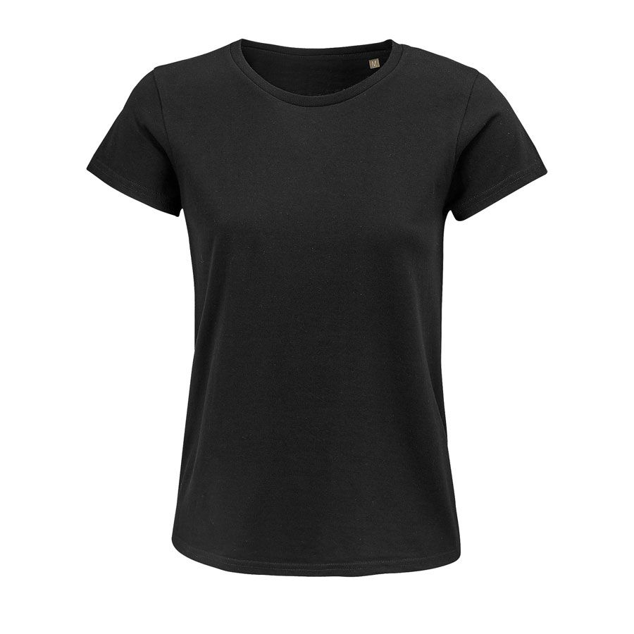 Футболка женская CRUSADER WOMEN 150 из органического хлопка темно-серый 2XL - фото 11
