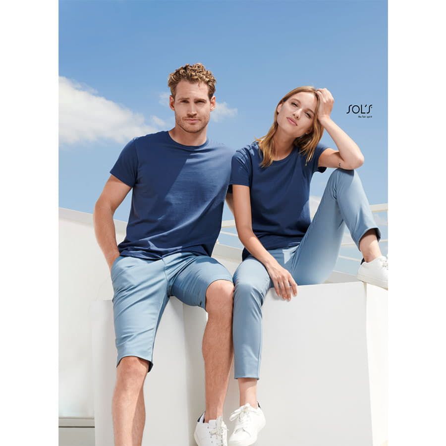 Футболка женская CRUSADER WOMEN 150 из органического хлопка оранжевый 3XL - фото 15