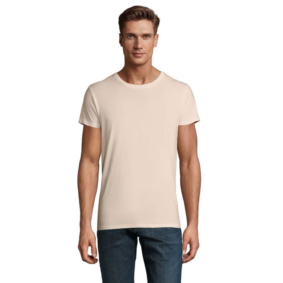 Футболка мужская CRUSADER MEN 150 из органического хлопка бежевый XXL - фото 4
