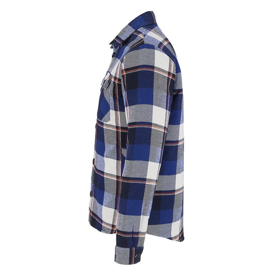 Куртка-рубашка оверсайз унисекс NOAH бордовый XS/S - фото 9