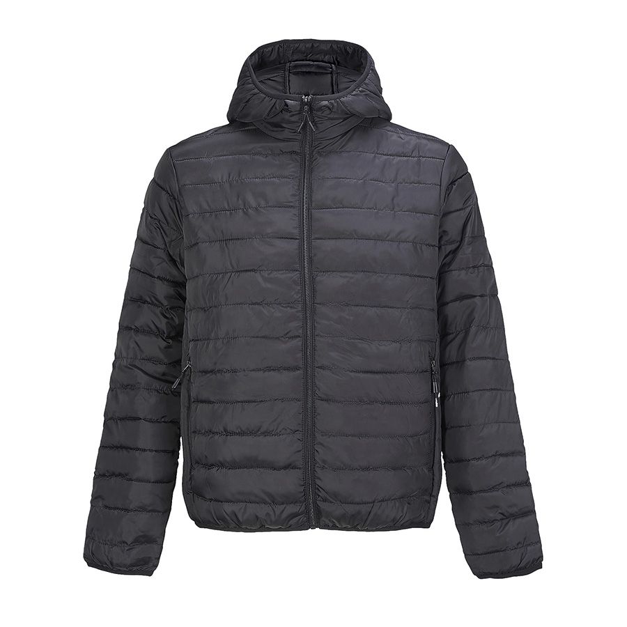 Куртка мужская STREAM HOODED 280 Т черный 2XL