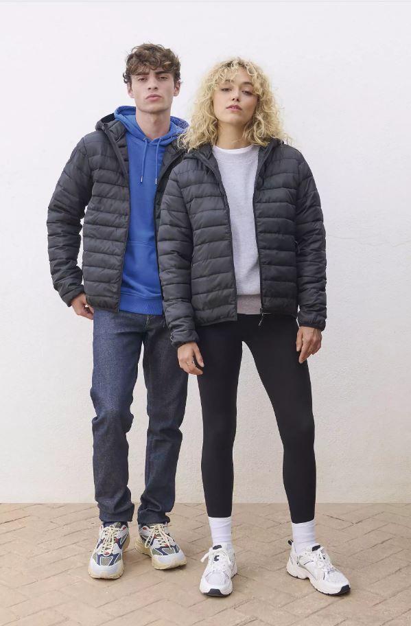 Куртка женская STREAM HOODED 280 Т черный S - фото 4