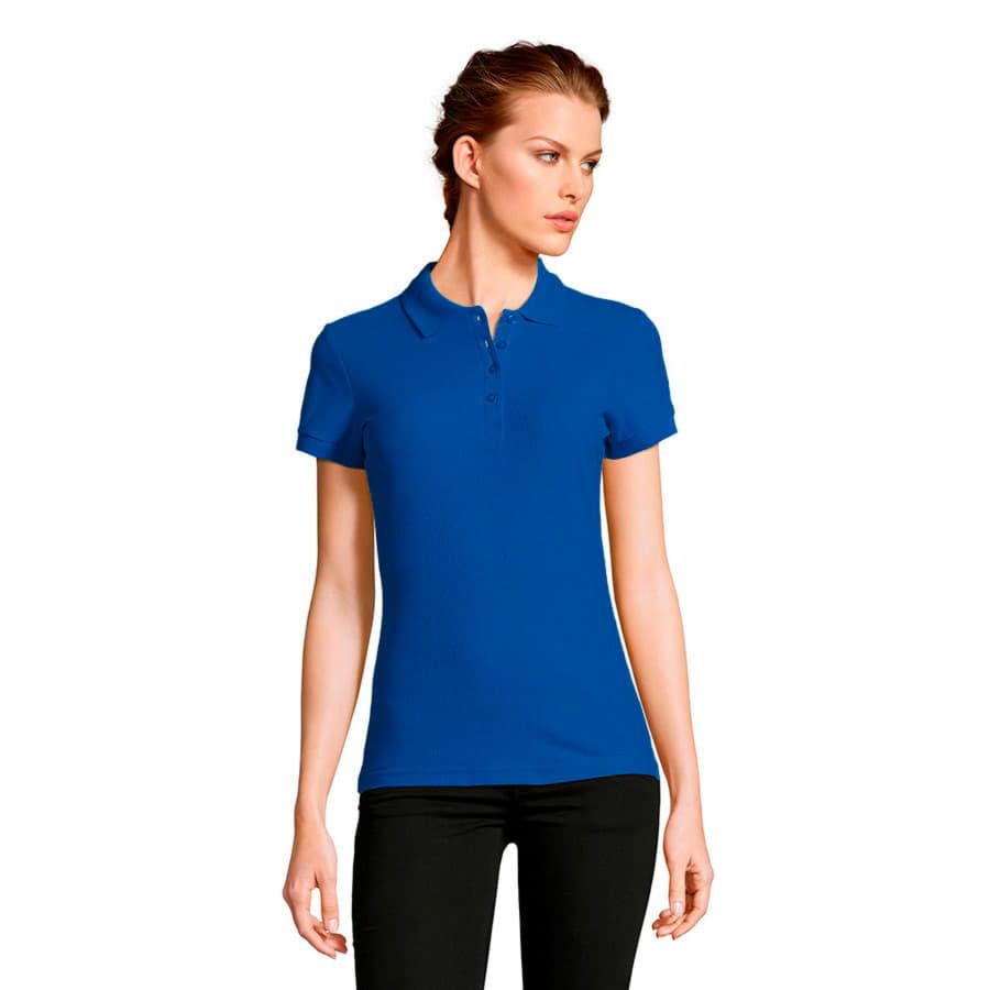 Рубашка поло женская PEOPLE 210 черный XL - фото 8