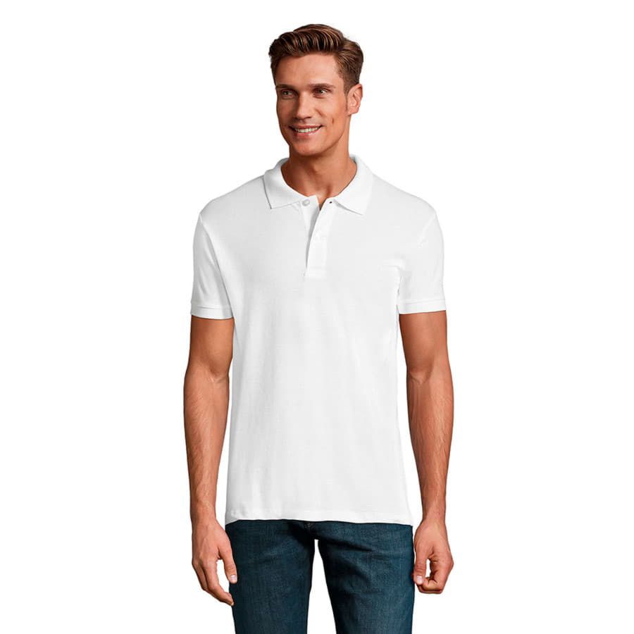 Поло мужское PERFECT MEN 180 белый 2XL - фото 2