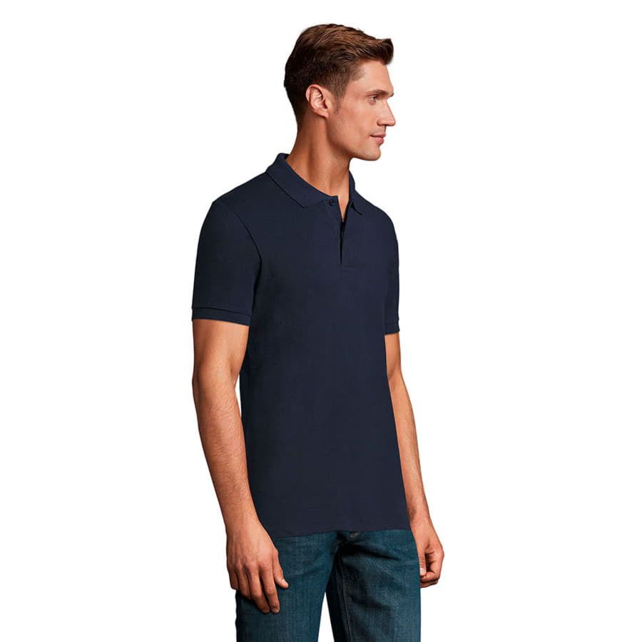 Поло мужское PERFECT MEN 180 синий 2XL - фото 5