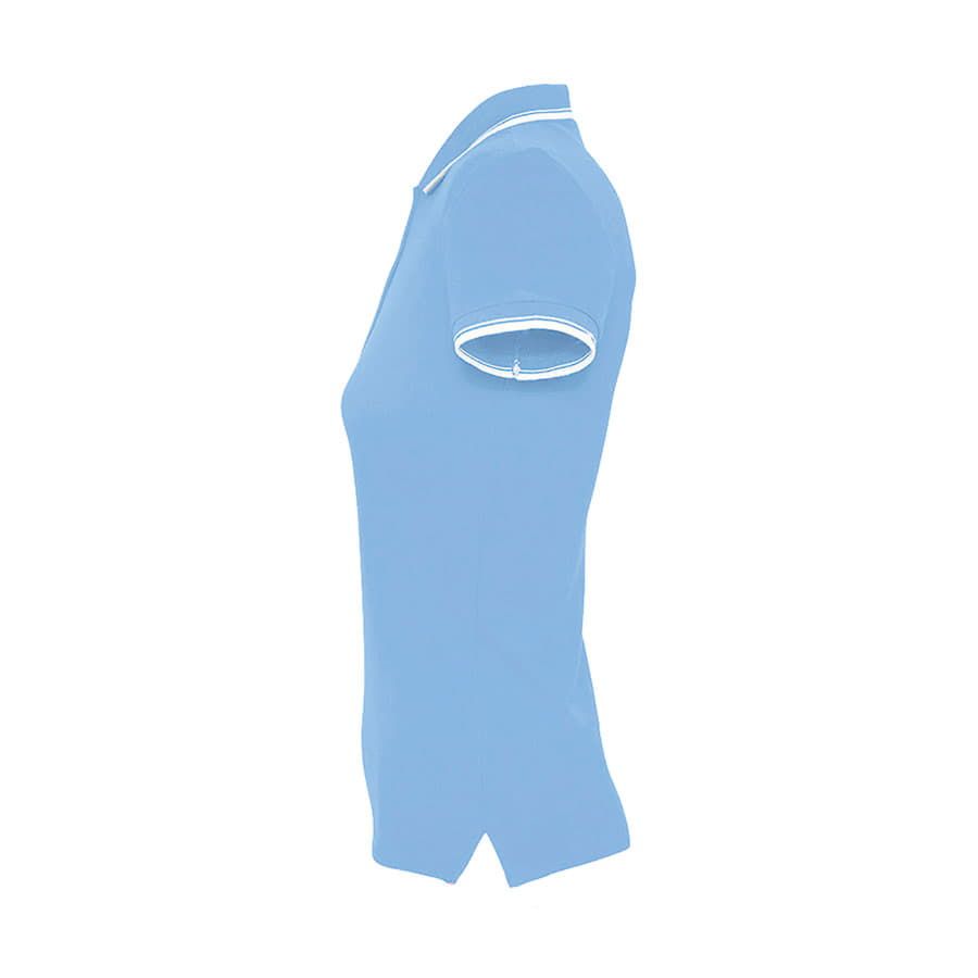 Поло женское PRACTICE WOMEN 270 голубой белый M - фото 5