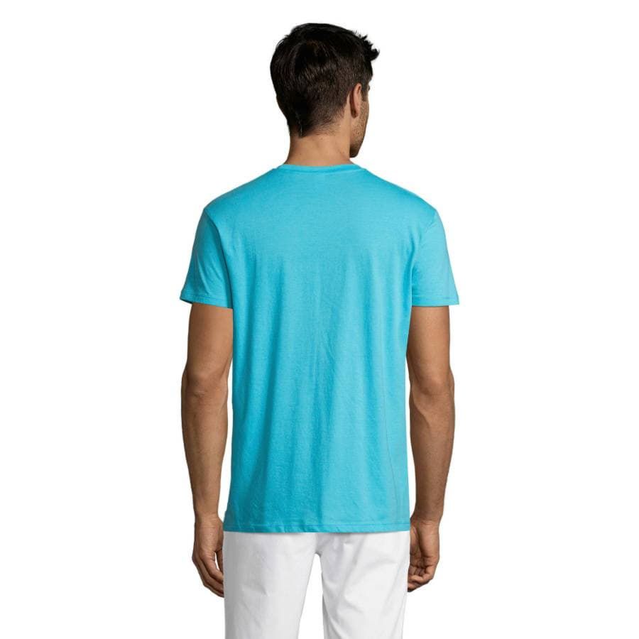 Футболка унисекс REGENT 150 бирюзовый 4XL - фото 3
