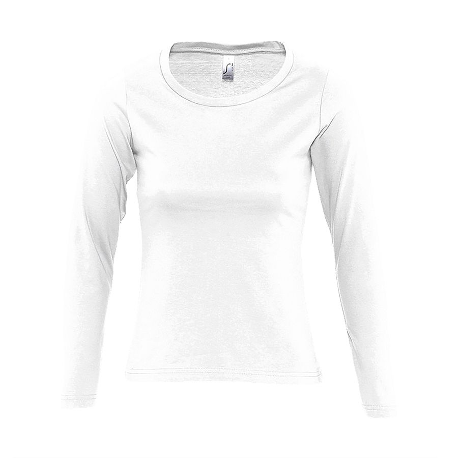 Футболка женская с длинным рукавом MAJESTIC белый XXL