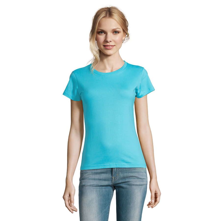 Футболка женская IMPERIAL WOMEN 190 бирюзовый XL - фото 2