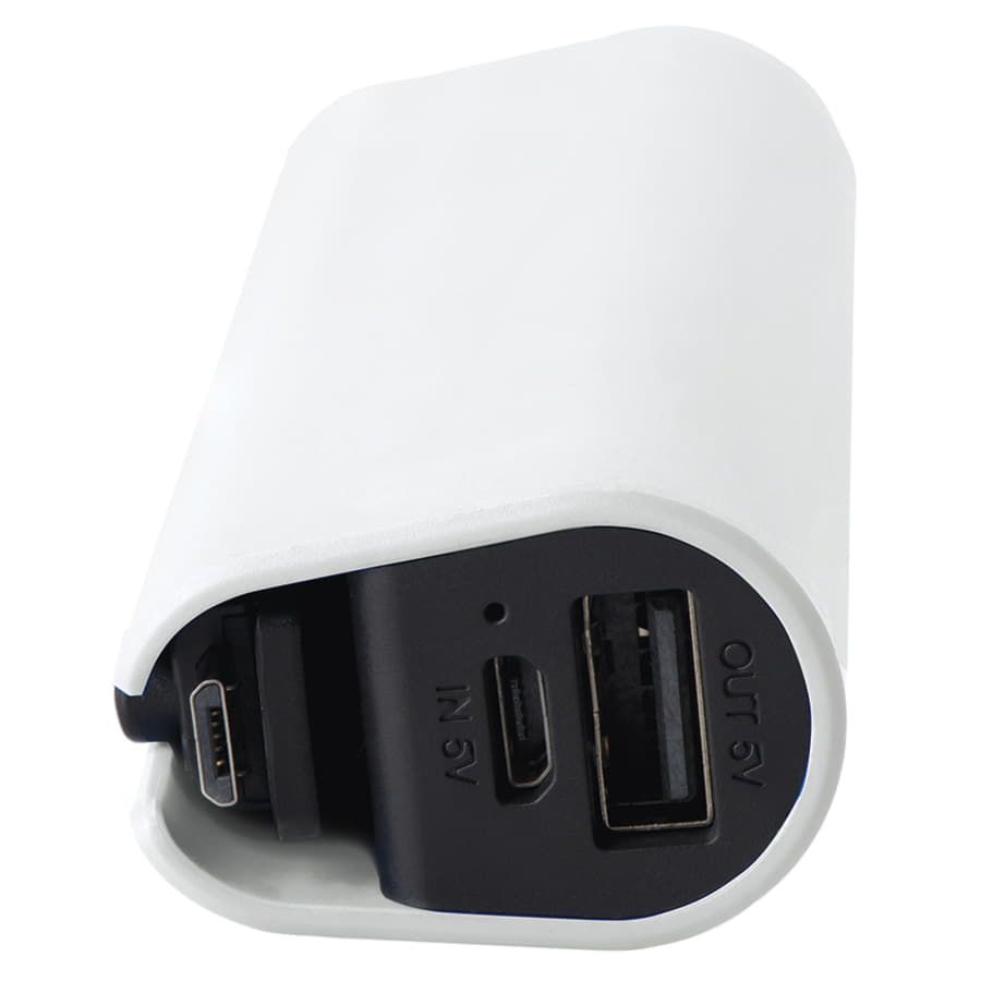 Универсальное зарядное устройство Cute 2200mAh белый - фото 4
