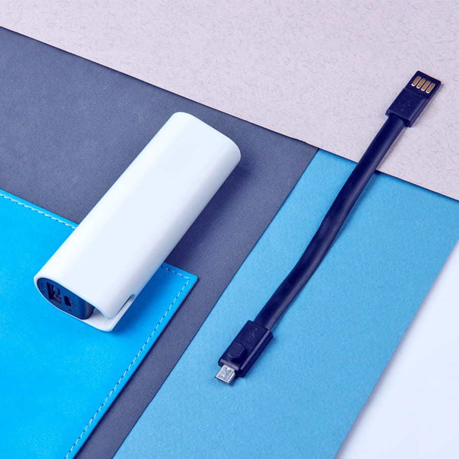 Универсальное зарядное устройство Cute 2200mAh белый - фото 5