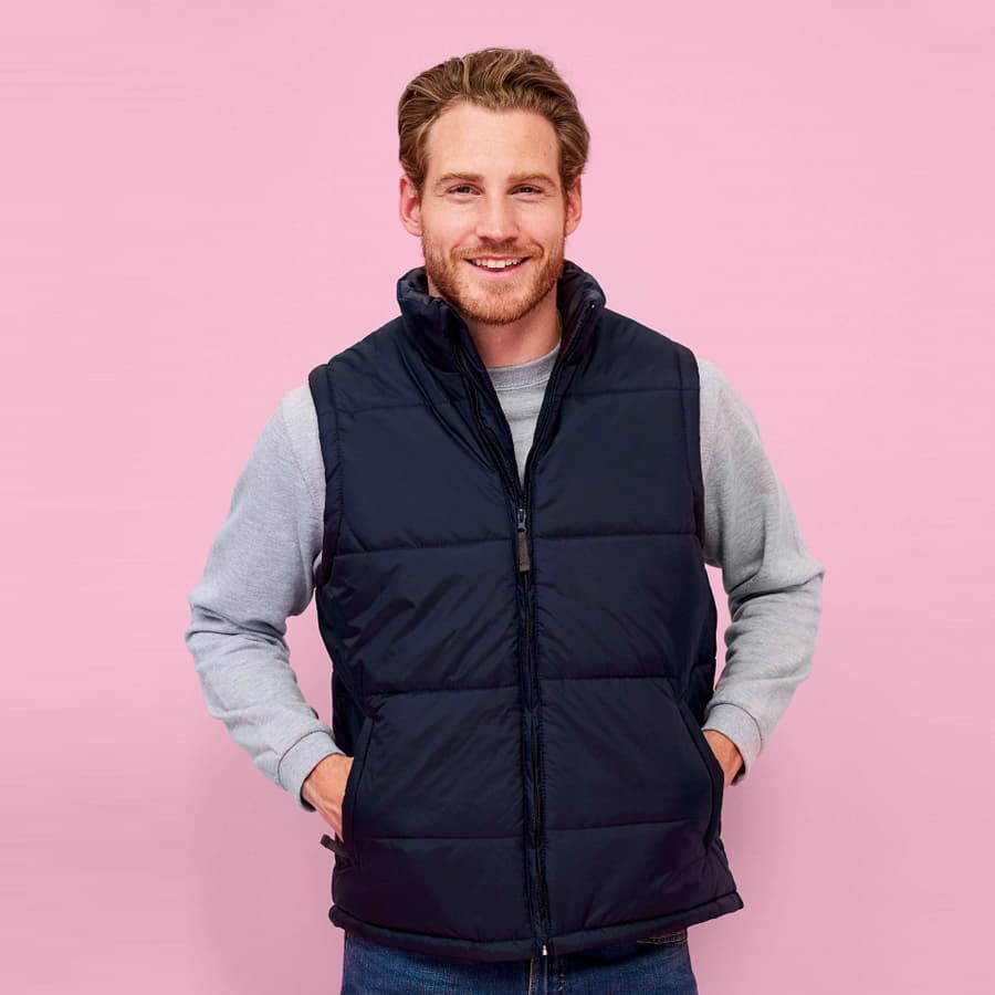 Жилет мужской WARM 210T оранжевый 5XL - фото 12