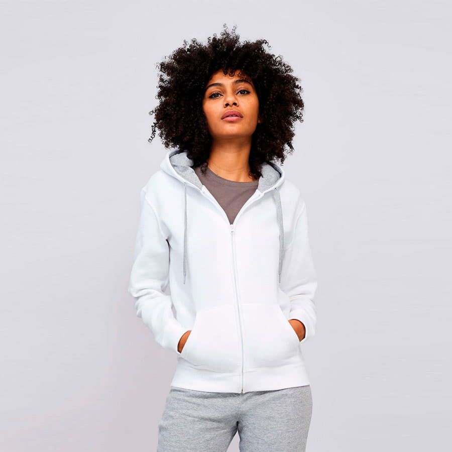 Толстовка женская SOUL WOMEN 280 белый M - фото 10
