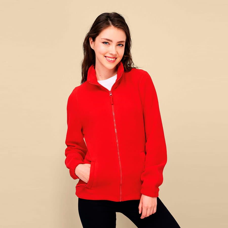 Толстовка женская флисовая NORTH WOMEN 300 оранжевый 2XL - фото 2