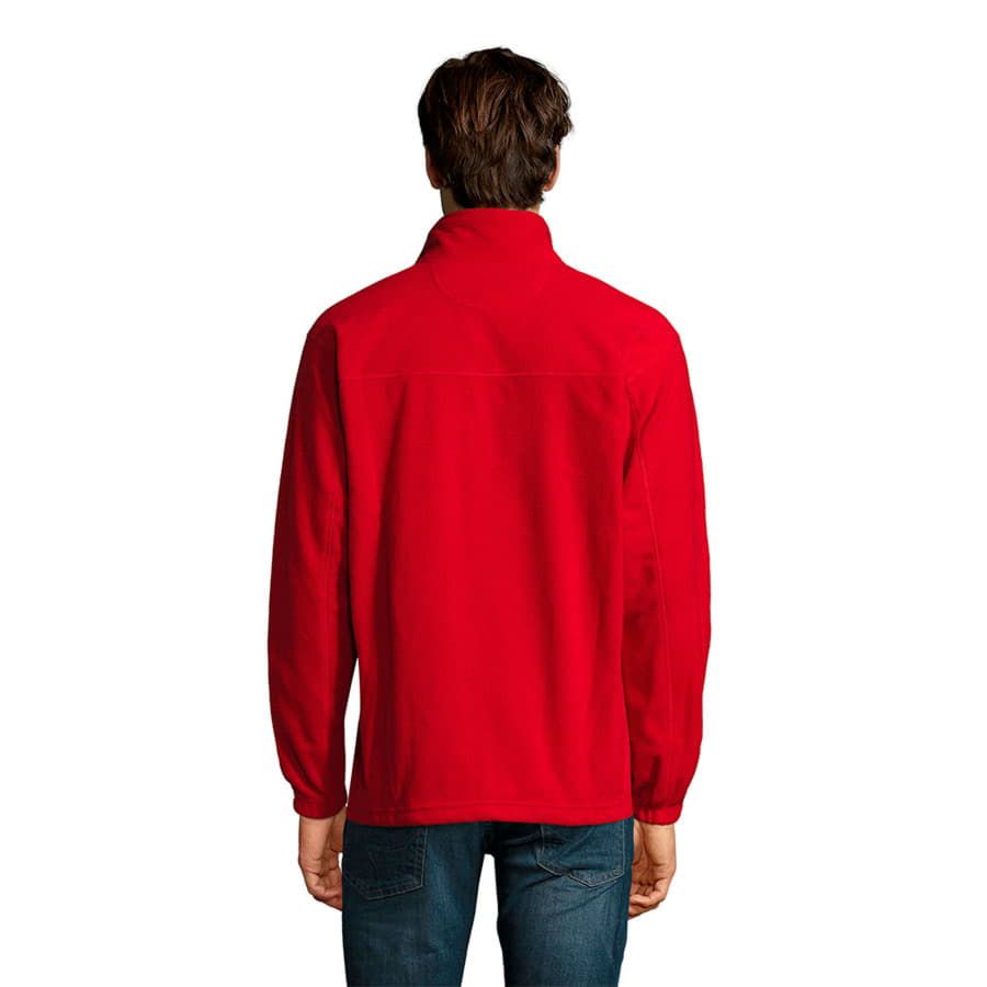 Толстовка мужская флисовая NORTH MEN 300 красный M - фото 6