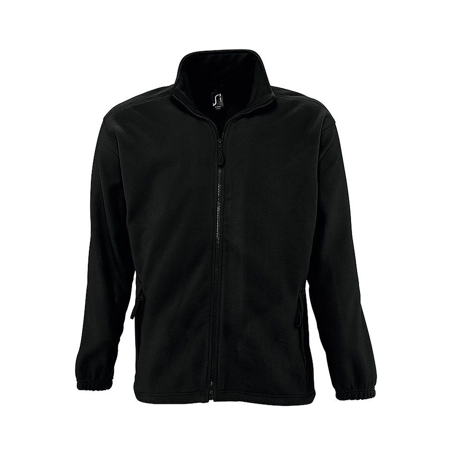 Толстовка мужская флисовая NORTH MEN 300 черный 2XL