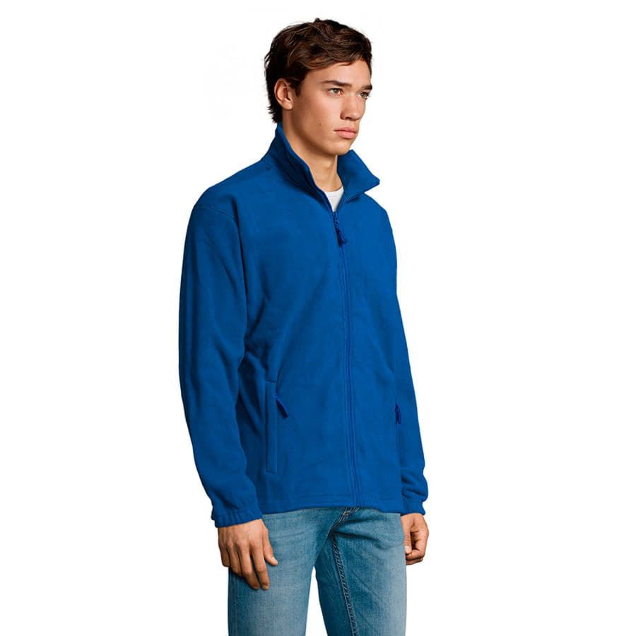 Толстовка мужская флисовая NORTH MEN 300 черный 4XL - фото 12