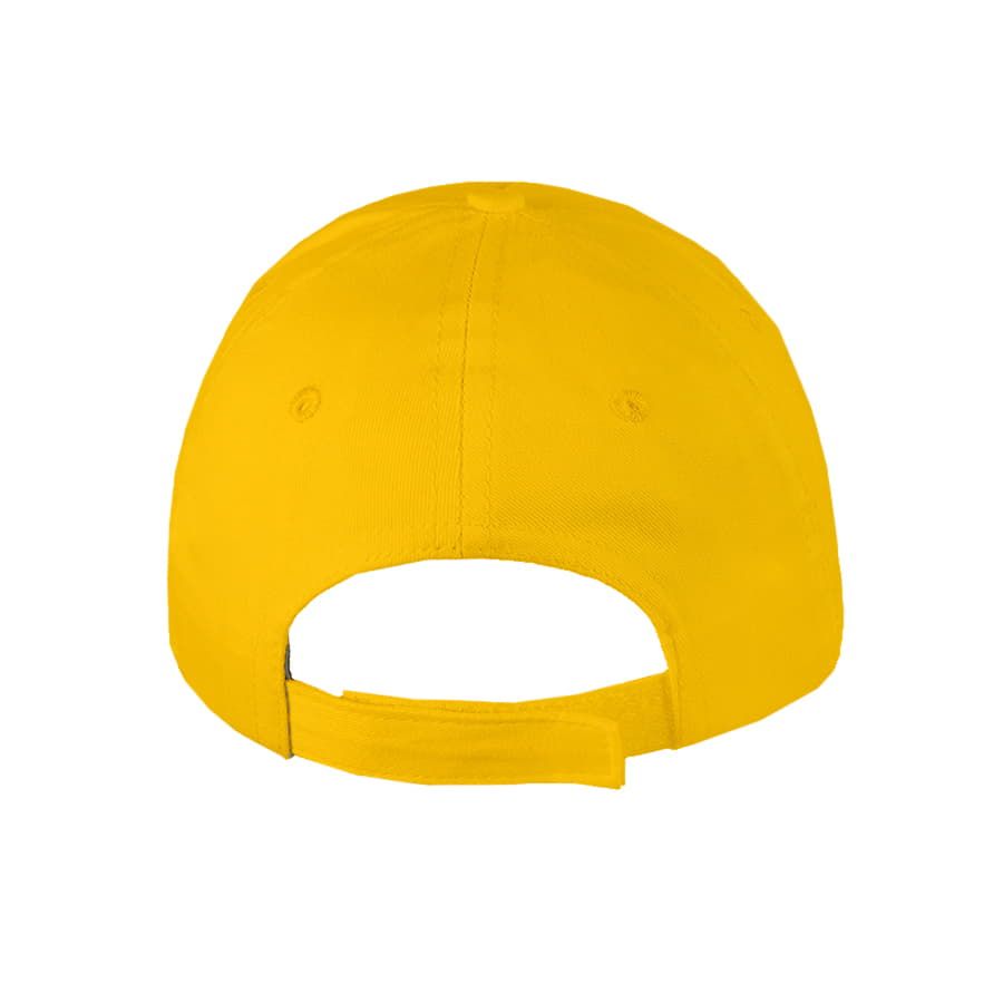 Бейсболка детская SUNNY KIDS 5 клиньев застежка на липучке желтый 52 см - фото 3