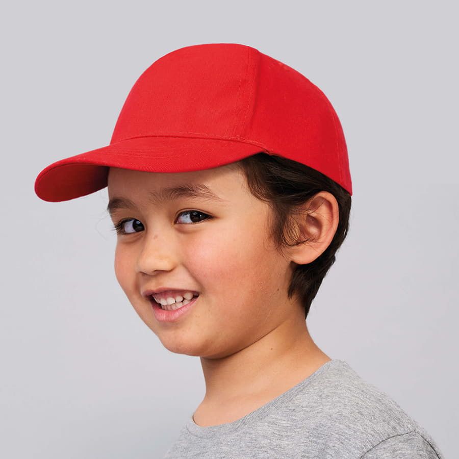 Бейсболка детская SUNNY KIDS 5 клиньев застежка на липучке черный 52 см - фото 11