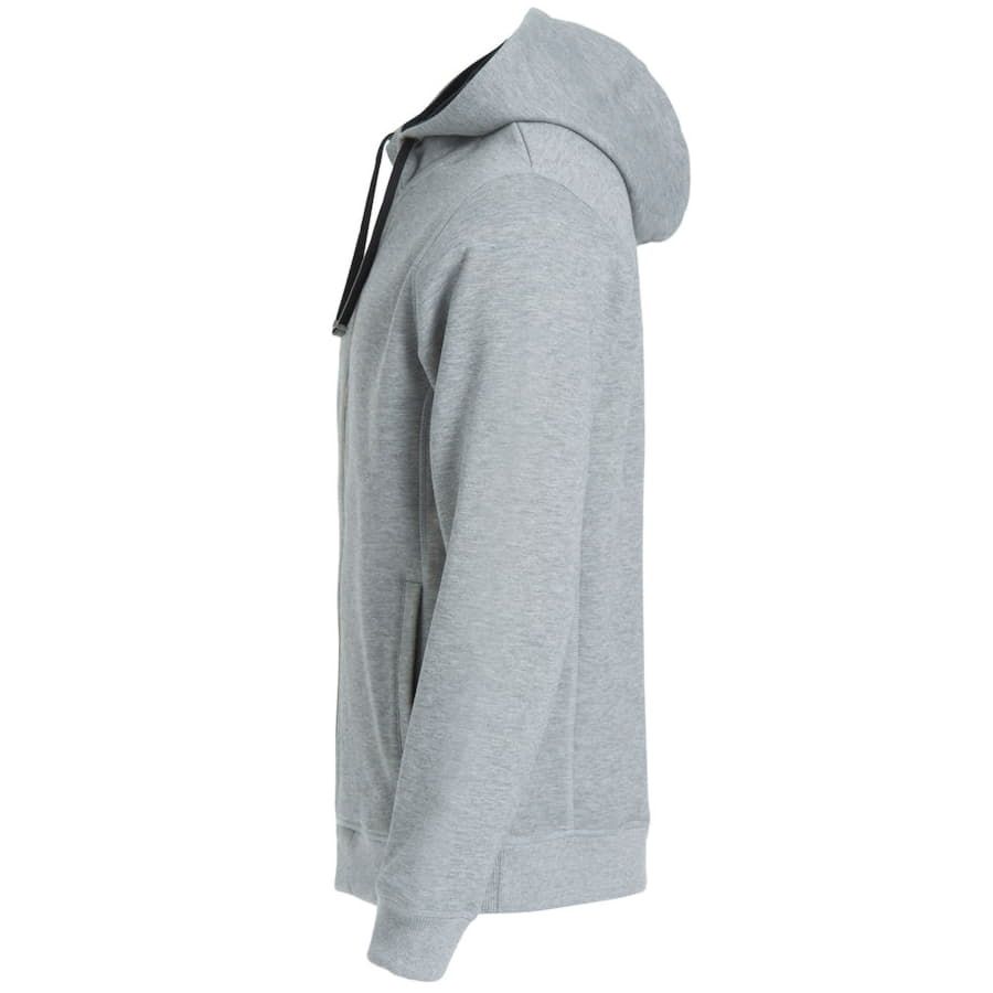 Толстовка мужская CLASSIC HOODY FULL ZIP 300 серый меланж M - фото 7