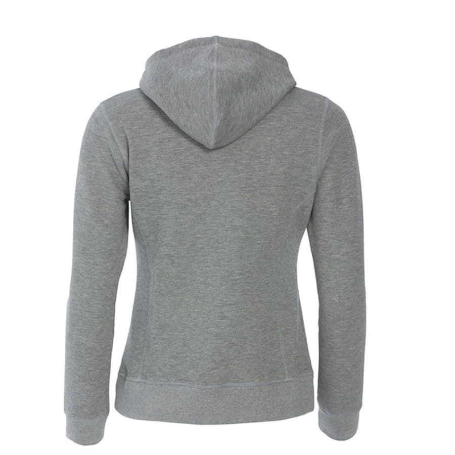 Толстовка женская CLASSIC HOODY FULL ZIP 300 серый меланж M - фото 4