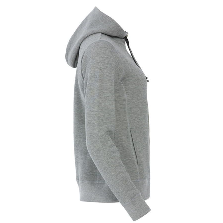 Толстовка женская CLASSIC HOODY FULL ZIP 300 серый меланж L - фото 5