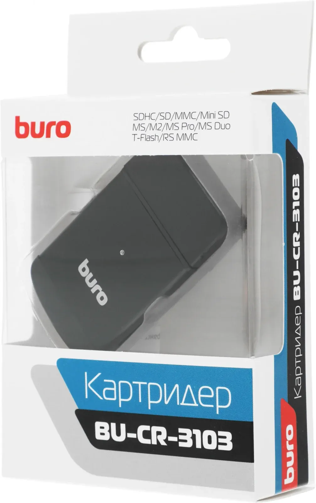 Аксессуары BURO BU-CR-3103 черный - фото 3