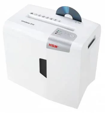 Шредер HSM ShredStar S10-6 секр.Р-2 ленты 12лист. 18лтр. скрепки скобы пл.карты CD - фото 8