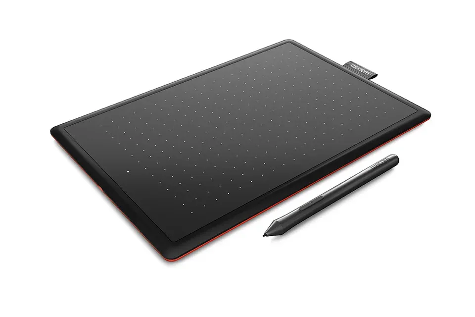 Графический планшет Wacom One by Small USB черный/красный - фото 6
