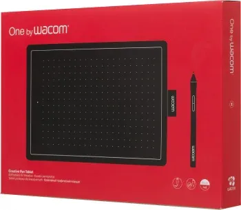 Графический планшет Wacom One by USB черный/красный - фото 7