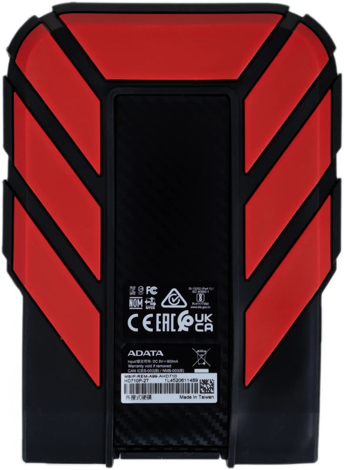 USB A-DATA HD710Pro красный - фото 3